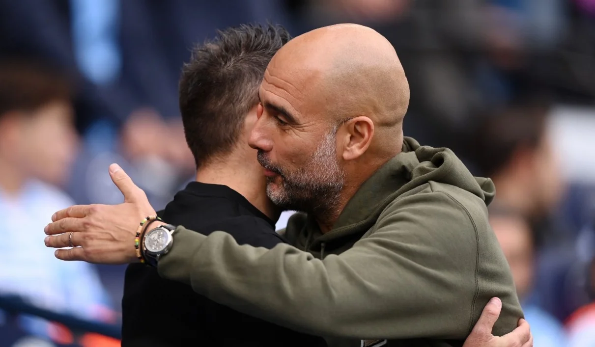 Де Дзербі і Гвардіола / Getty Images