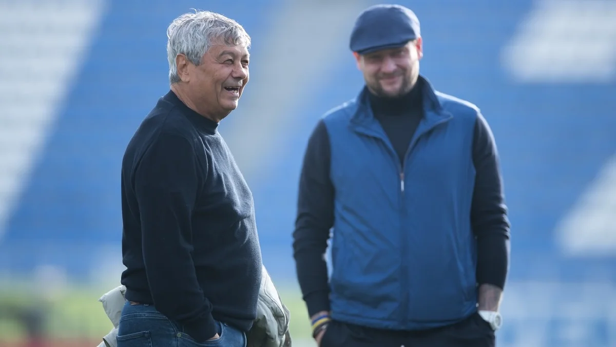 Мирча Луческу и Евгений Селезнев / ФК Динамо