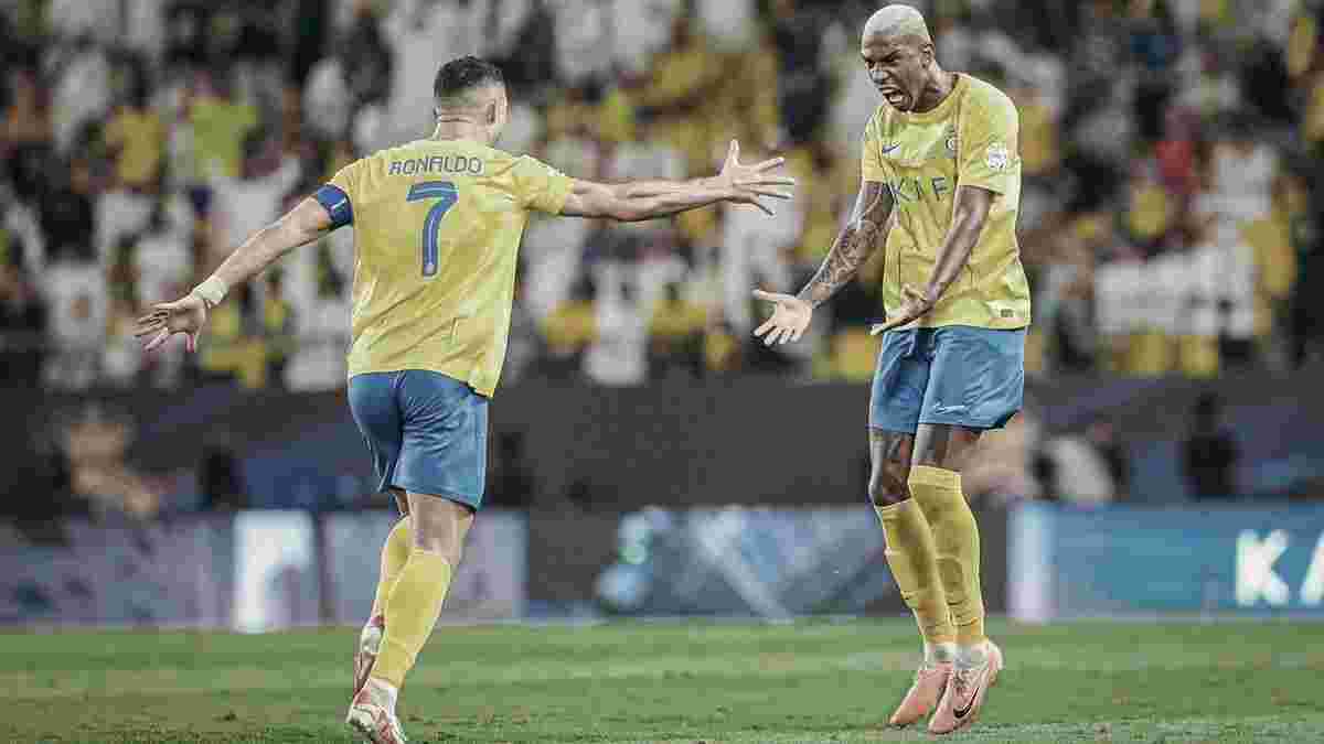 Роналду приніс Аль-Насру перемогу в матчі із сімома голами – Мане і Коутінью записали імена в протокол