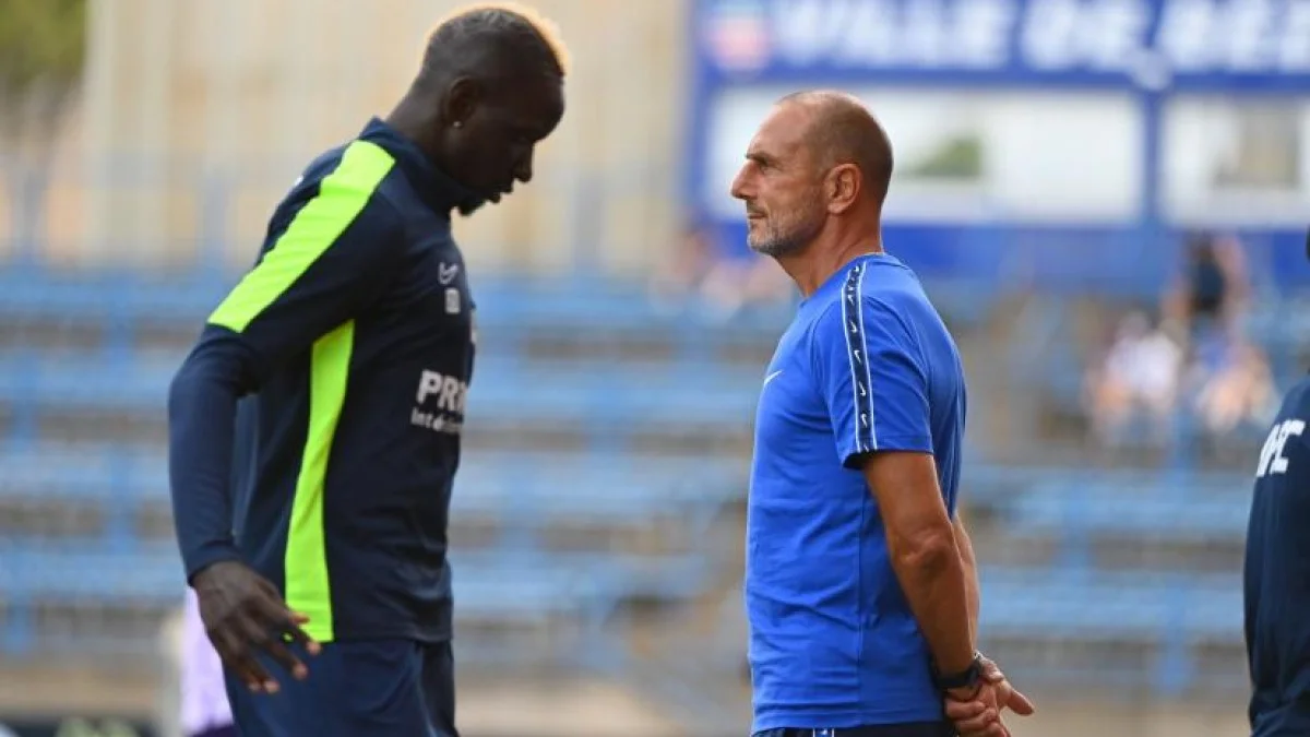 Мамаду Сахо и Мишель Дер Закарян / L'Equipe