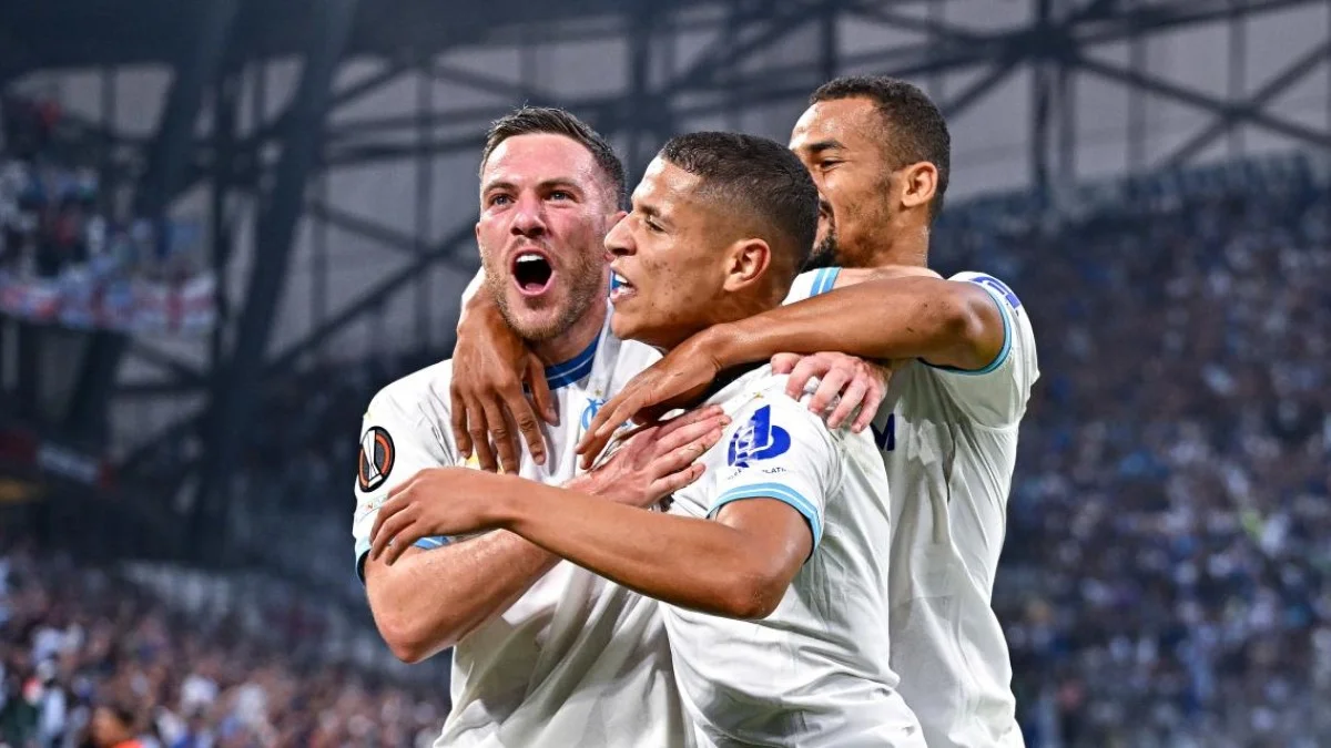 Радость игроков Марселя / Icon Sport