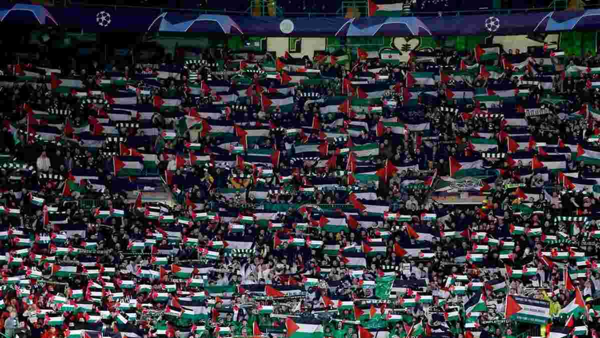 Селтік заблокував абонементи 200 уболівальників – вони підтримували Палестину