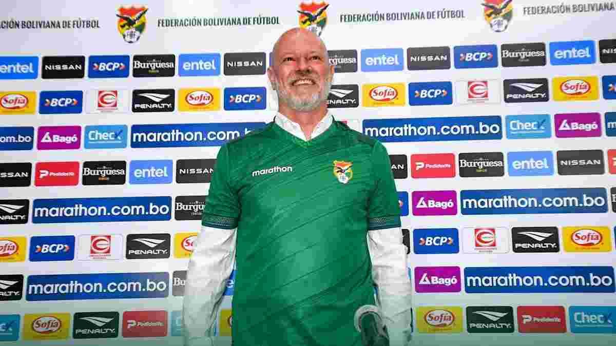 Екс-тренер Шахтаря офіційно очолив збірну Болівії