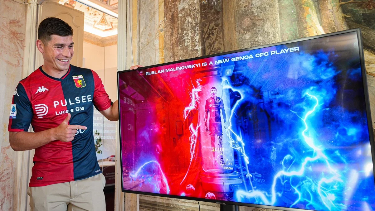 Руслан Маліновський / Фото: Дженоа