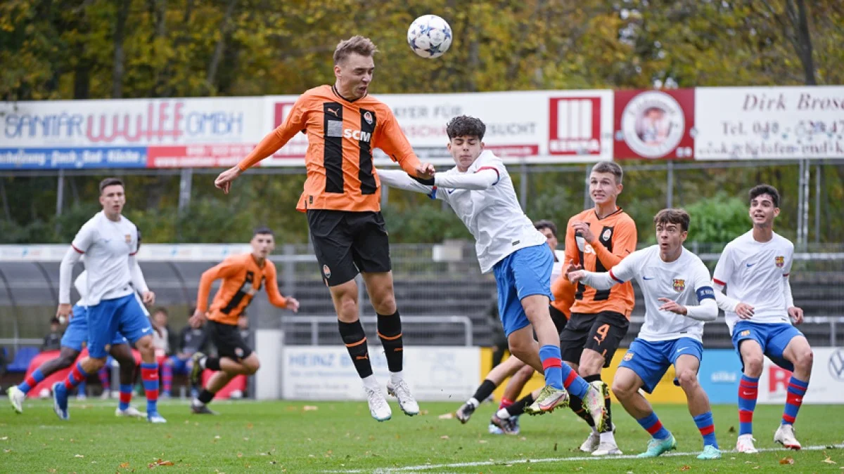 Шахтар U-19 – Барселона U-19 – 0:3 – відео голів та огляд матчу Юнацької ліги УЄФА / фото: ФК Шахтар