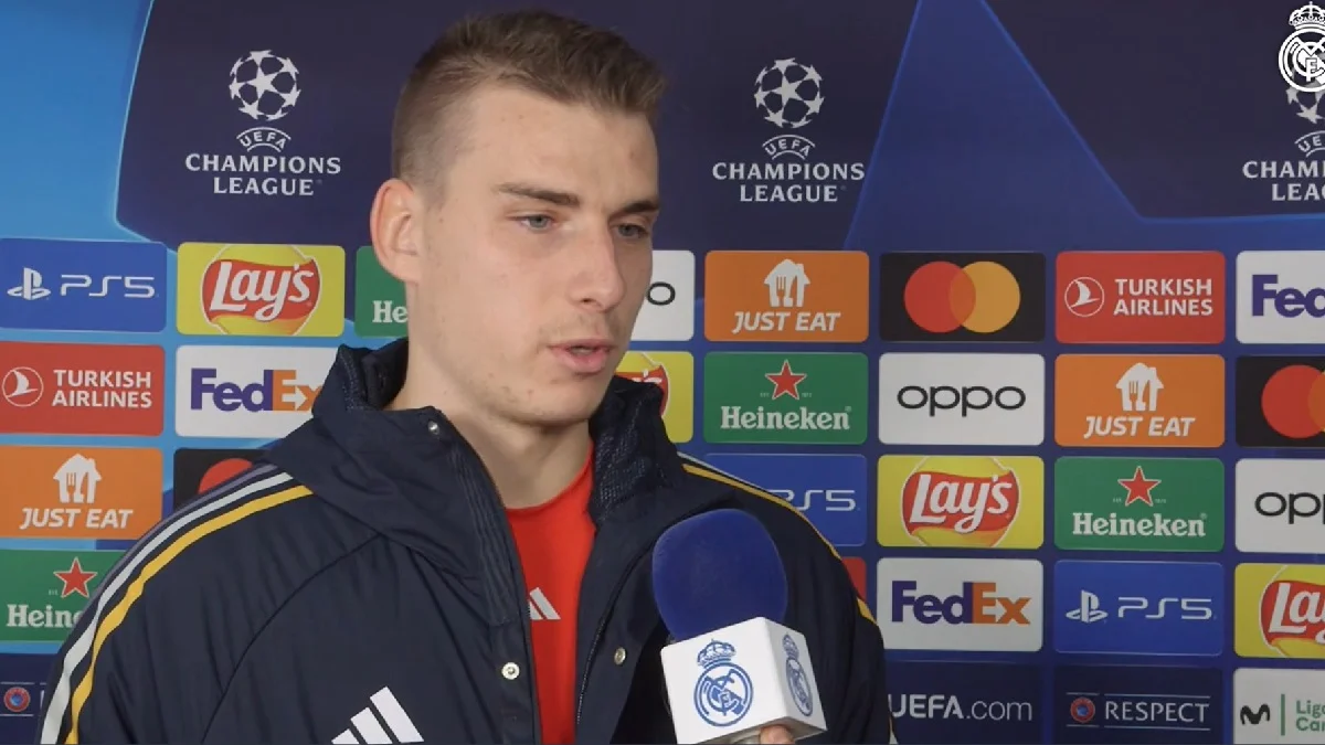 Андрей Лунин / Стоп-кадр из видео