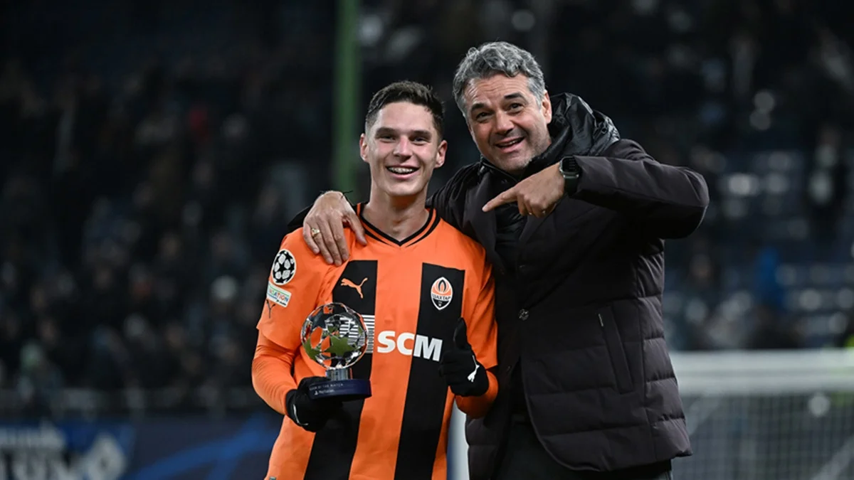 Георгий Судаков и Марино Пушич / Шахтер