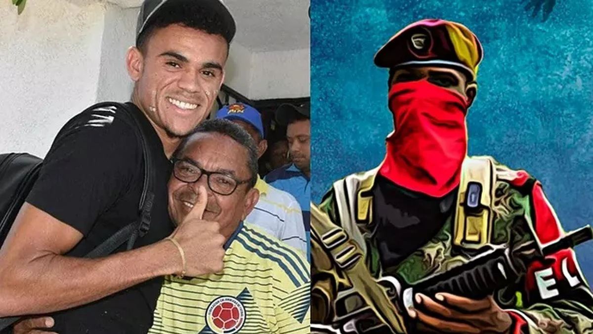 Луїс Діас разом з батьком / ELN