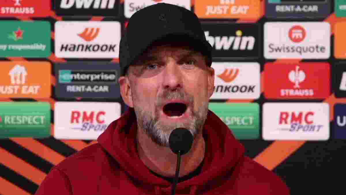 Клопп розлютився на прес-конференції після провалу у Лізі Європи – тренеру Ліверпуля "закрили рота"