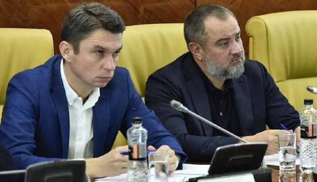 Юрий Записоцкий и Андрей Павелко / УАФ