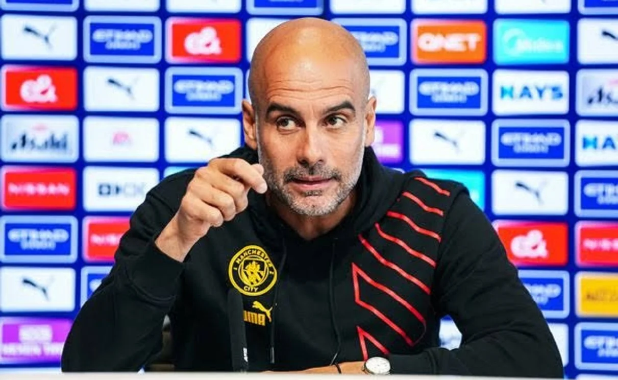 Хосеп Гвардиола / Скрин со Sky Sports