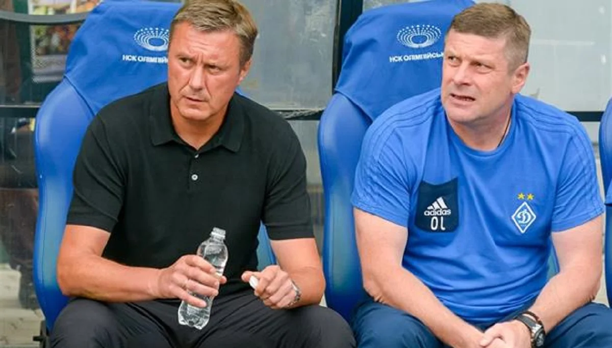 Александр Хацкевич и Олег Лужный / ФК Динамо