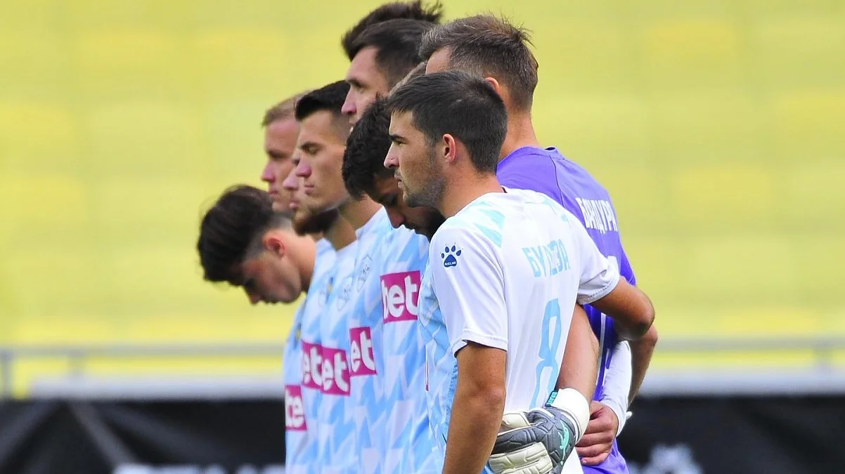 Футболісти Миная / Фото: ФК Минай