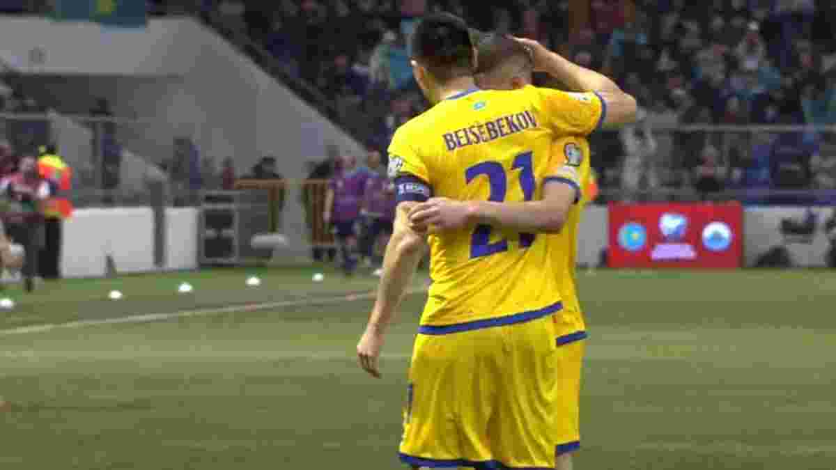 Євро-2024: Казахстан знову переміг і зберіг шанси на пряму путівку – Сан-Маріно забило у другому матчі поспіль