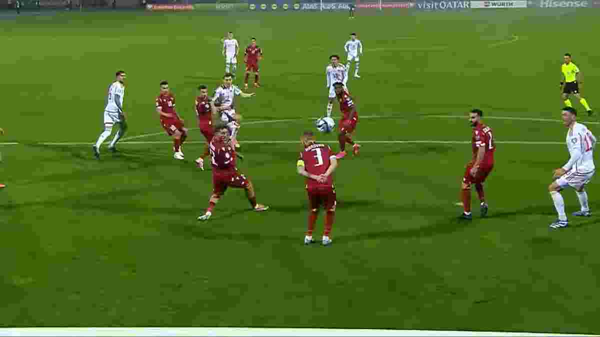 Очередная неудача Петракова в видеообзоре матча Армения – Уэльс