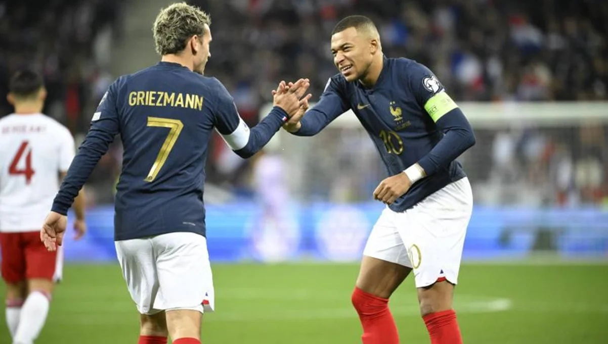 Грізманн і Мбаппе / фото: L'Equipe