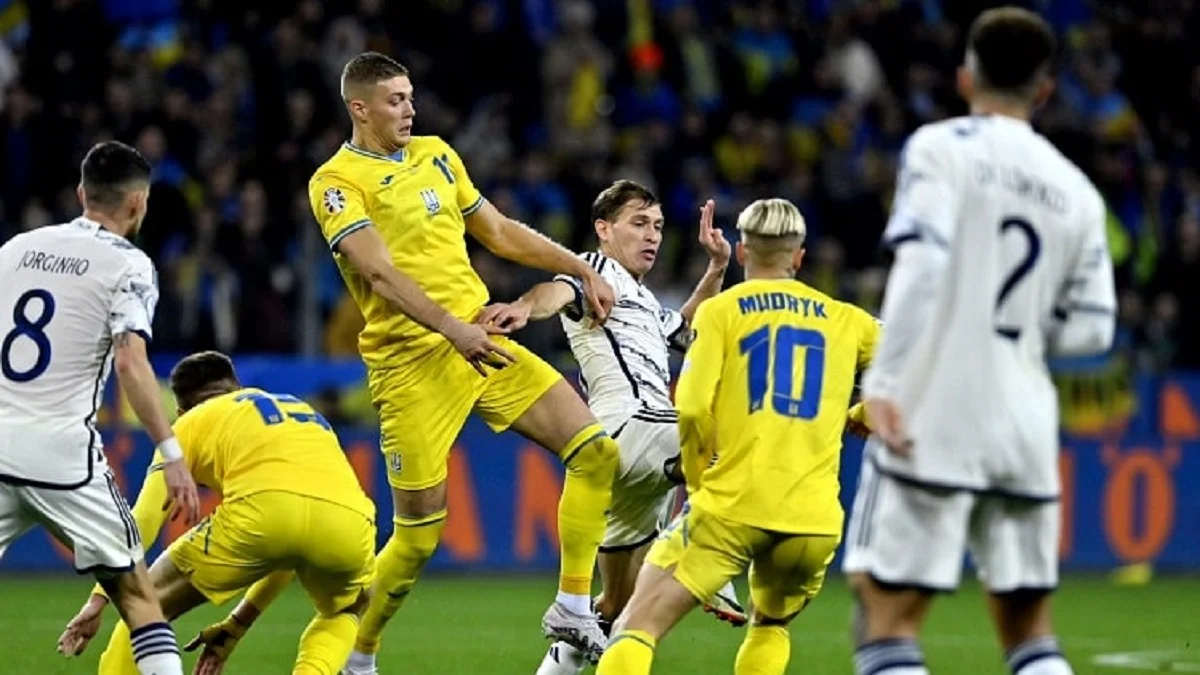 Україна – Італія: Фото: УАФ