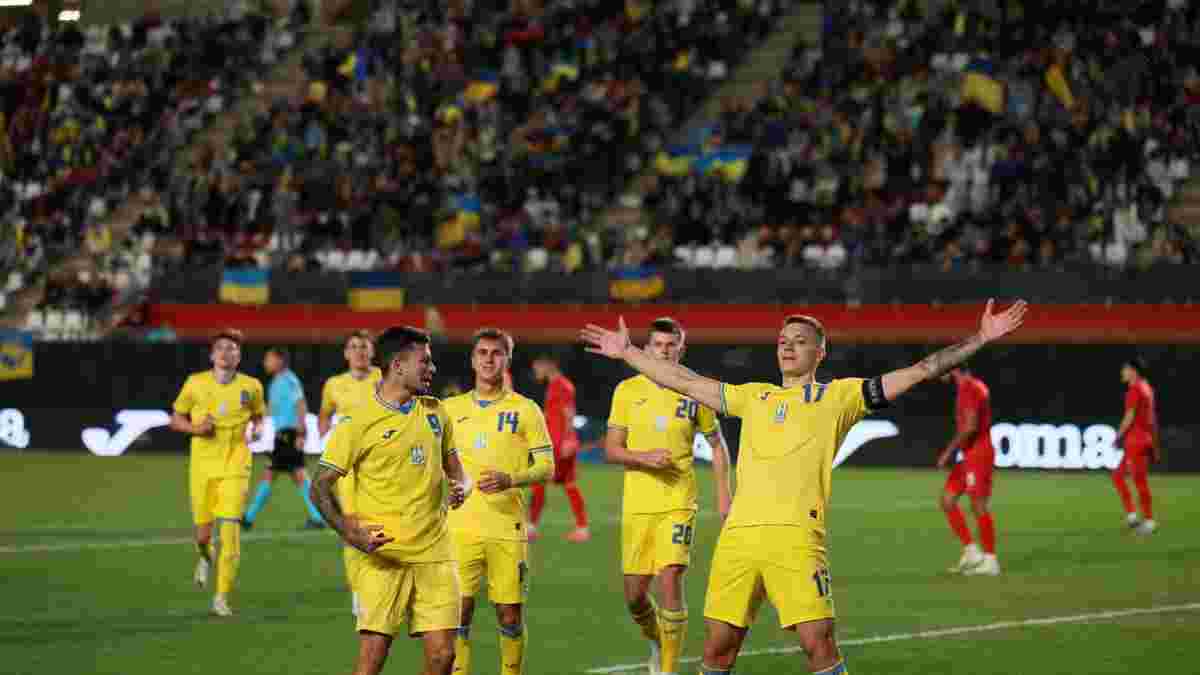 Украина U-21 победила Азербайджан – "сине-желтые" выиграли 5-й матч в отборе к Евро, сохраняя лидерство в группе