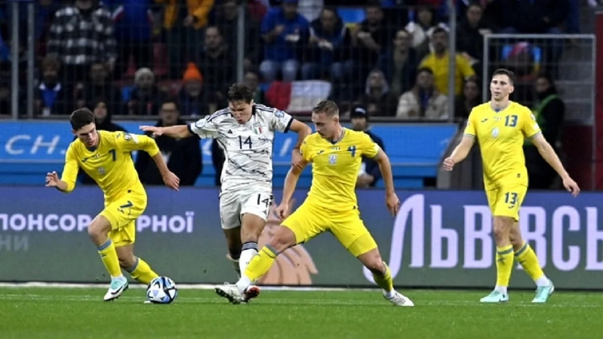 Україна – Італія: Фото: УАФ