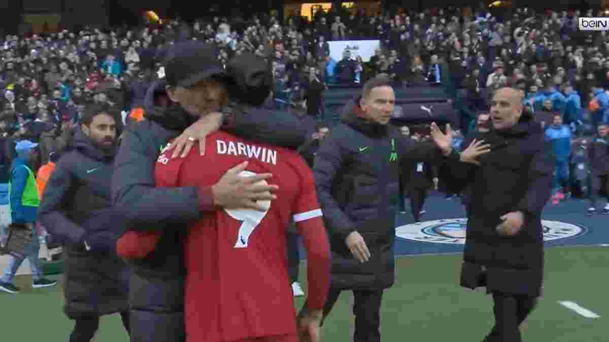 Звезда Ливерпуля набросился на Гвардиолу – видео горячей разборки с тренером Манчестер Сити