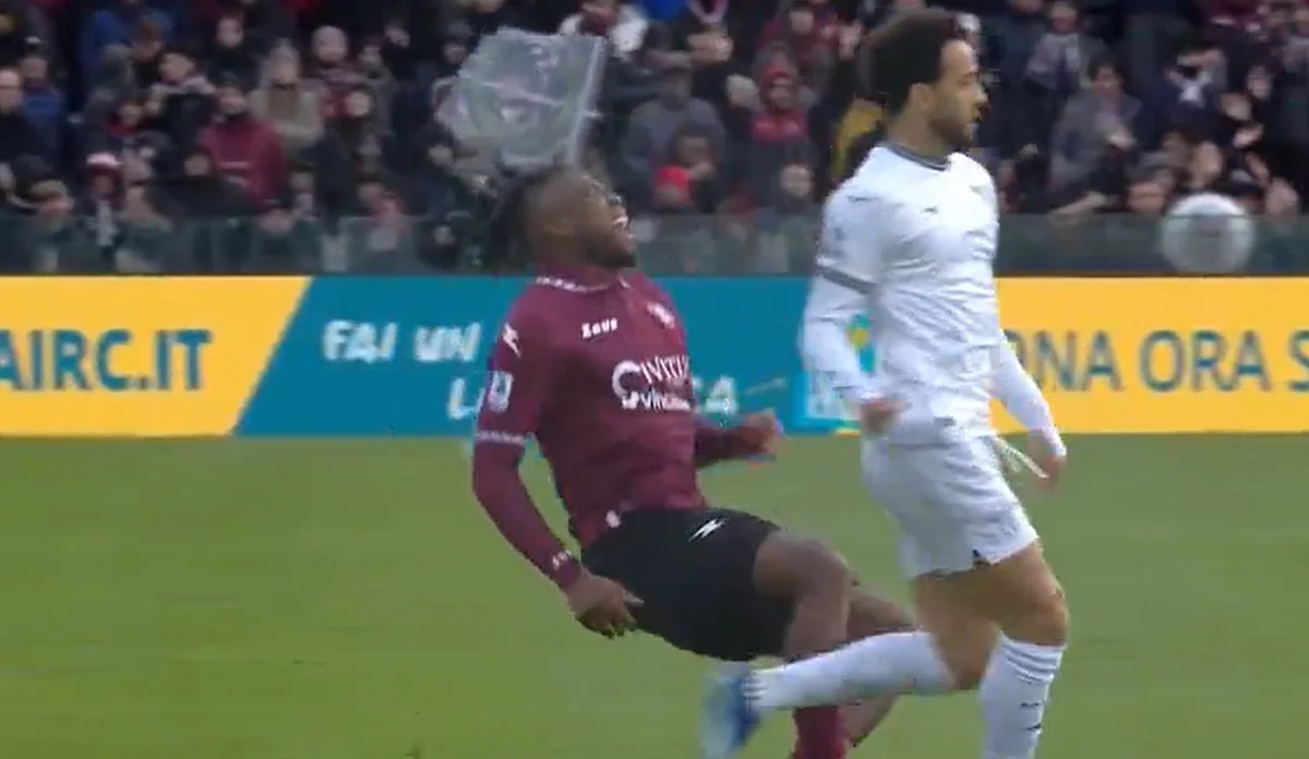 Салернитана – Лацио – 2:1 / Стоп-кадр из видео