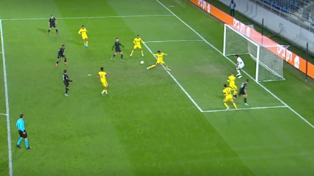 Маккабі Т-А – Зоря – 3:2 / скріншот