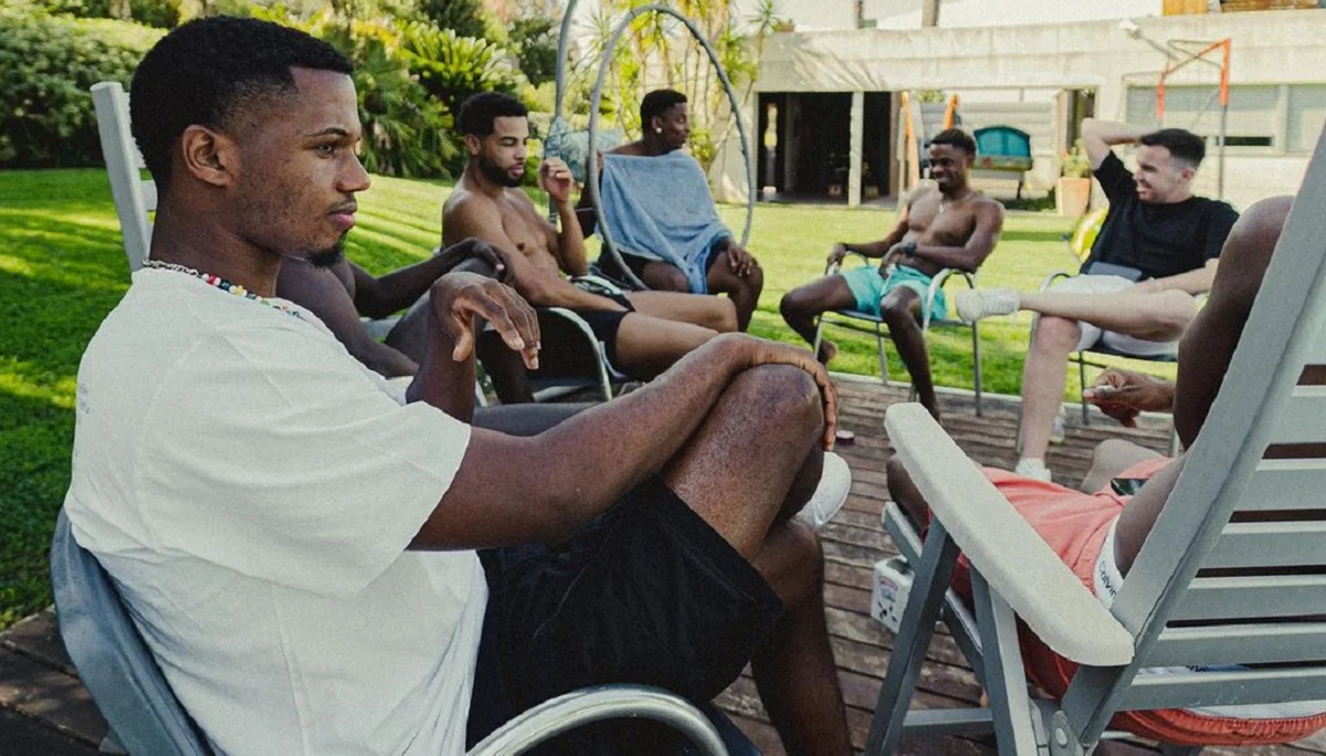 Ансу Фати (на переднем плане) / Instagram