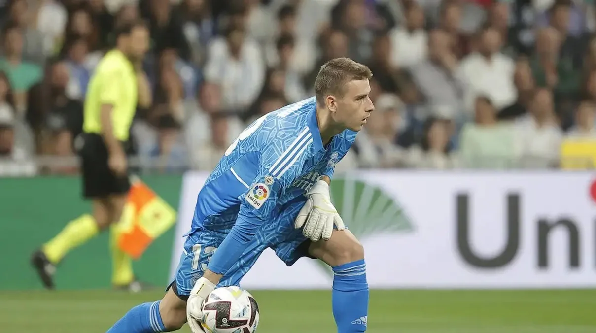 Андрій Лунін / фото: EFE