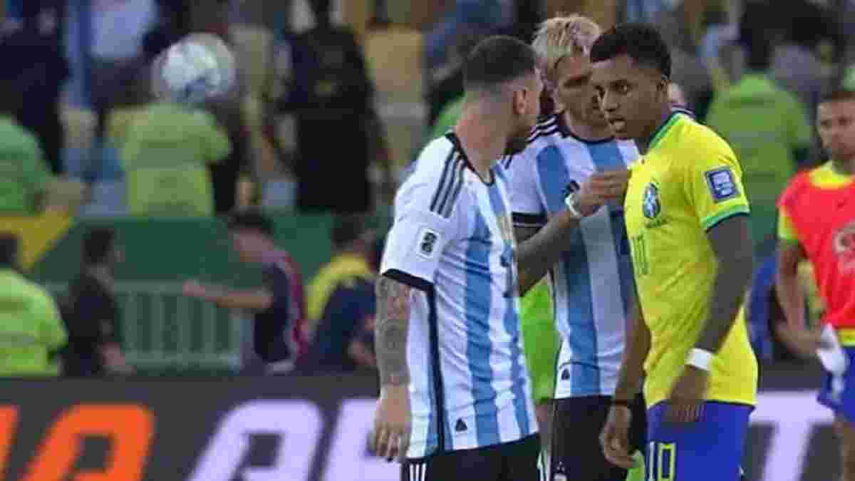 Реал запретил Родриго комментировать скандальный эпизод с участием Месси в матче Аргентина – Бразилия