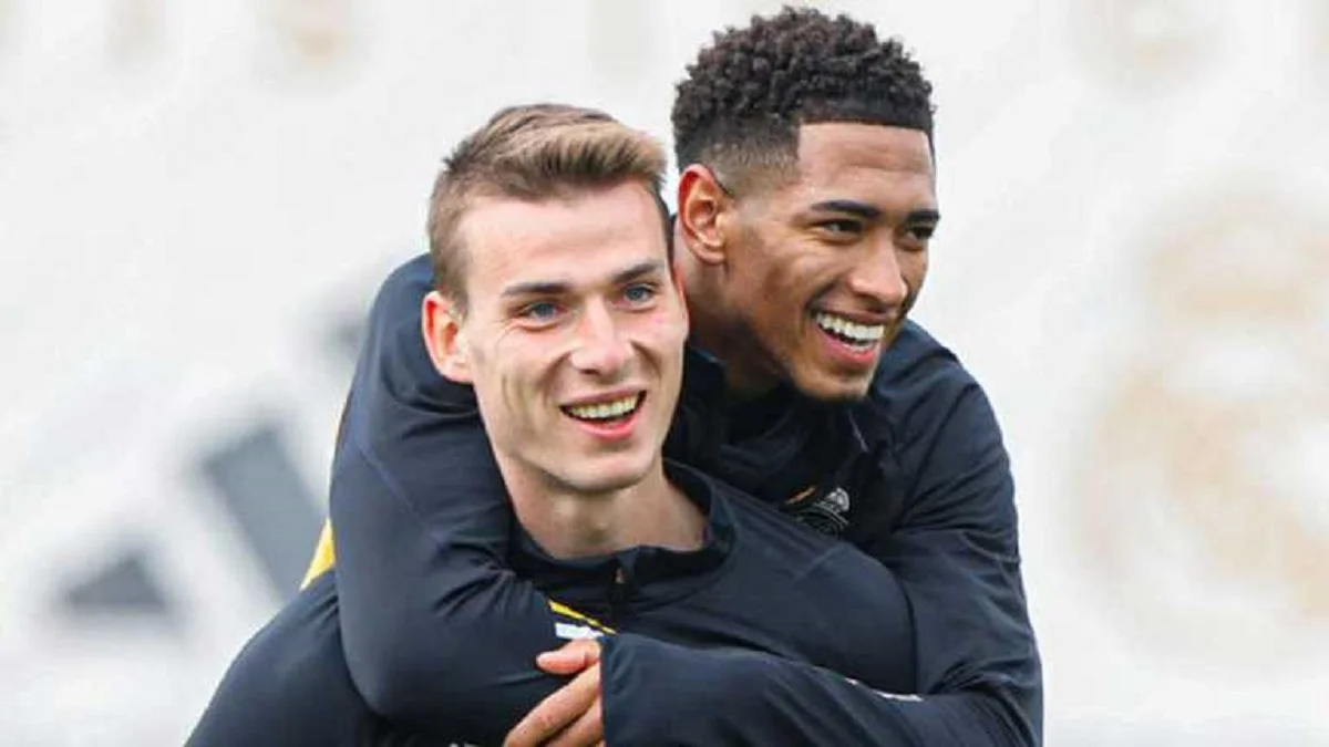 Лунін і Беллінгем / Фото з соцмереж