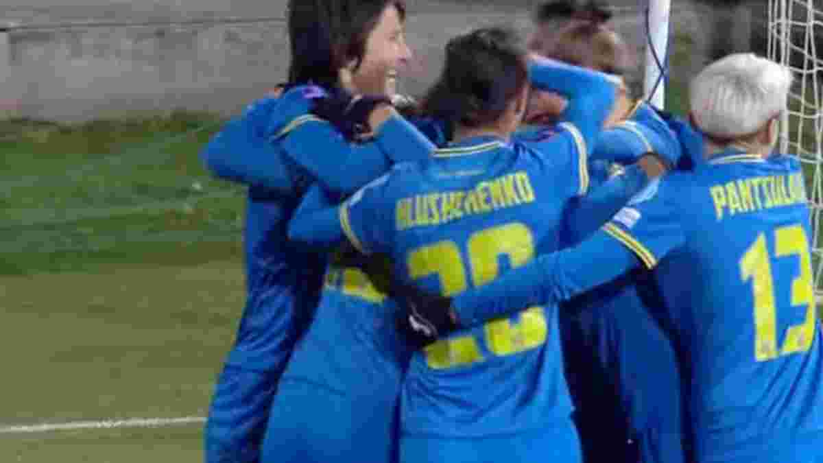 Украина переиграла Сербию и избежала прямого вылета в низший дивизион женской Лиги наций
