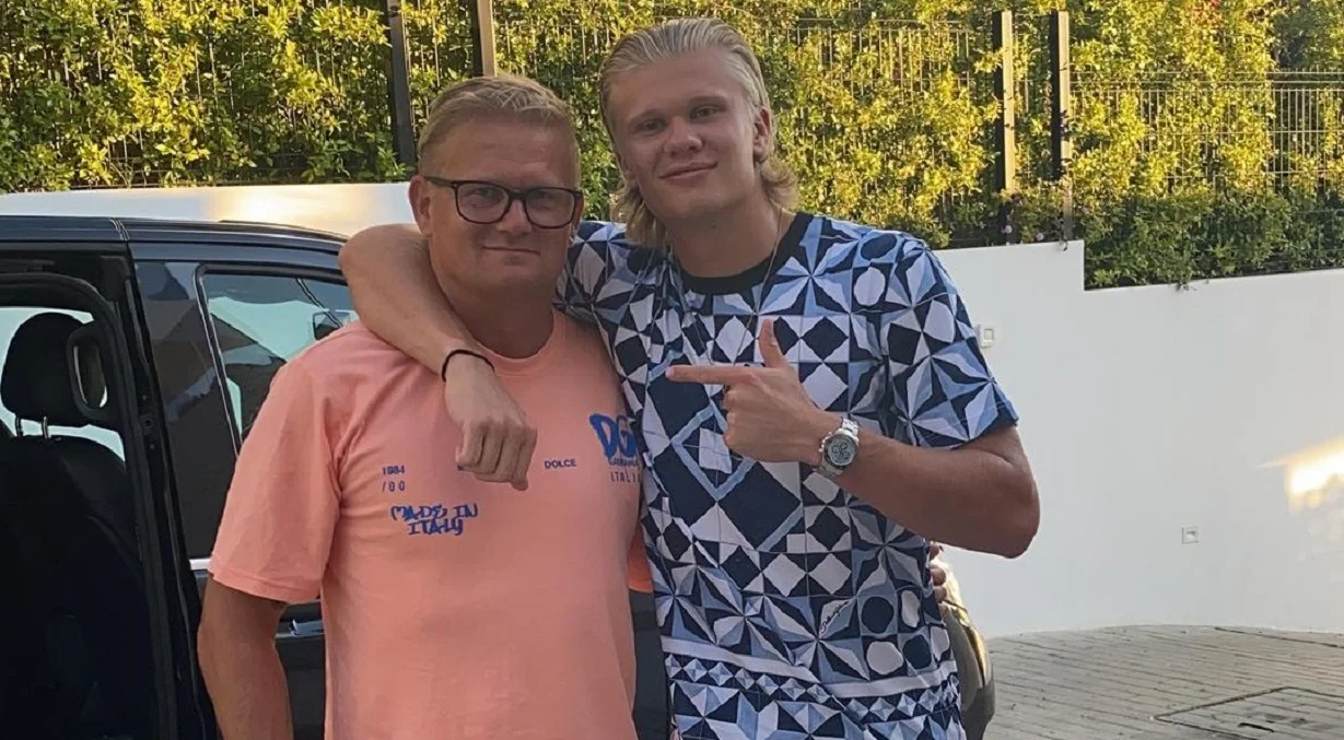 Холанд с отцом / Фото из соцсетей