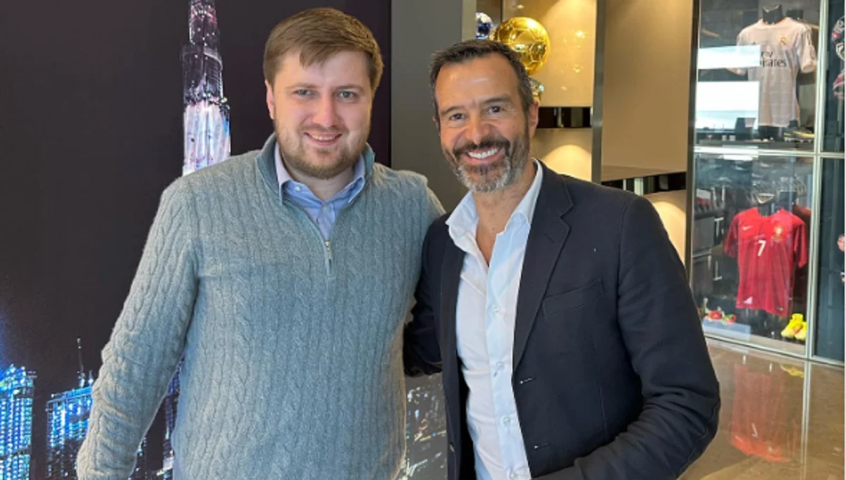 Вадим Шаблій і Жорже Мендеш / Фото з соцмереж