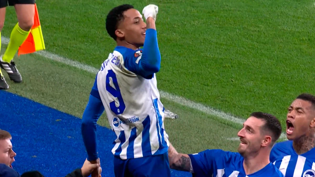 Брайтон – Марсель – 1:0 / скриншот из трансляции MEGOGO