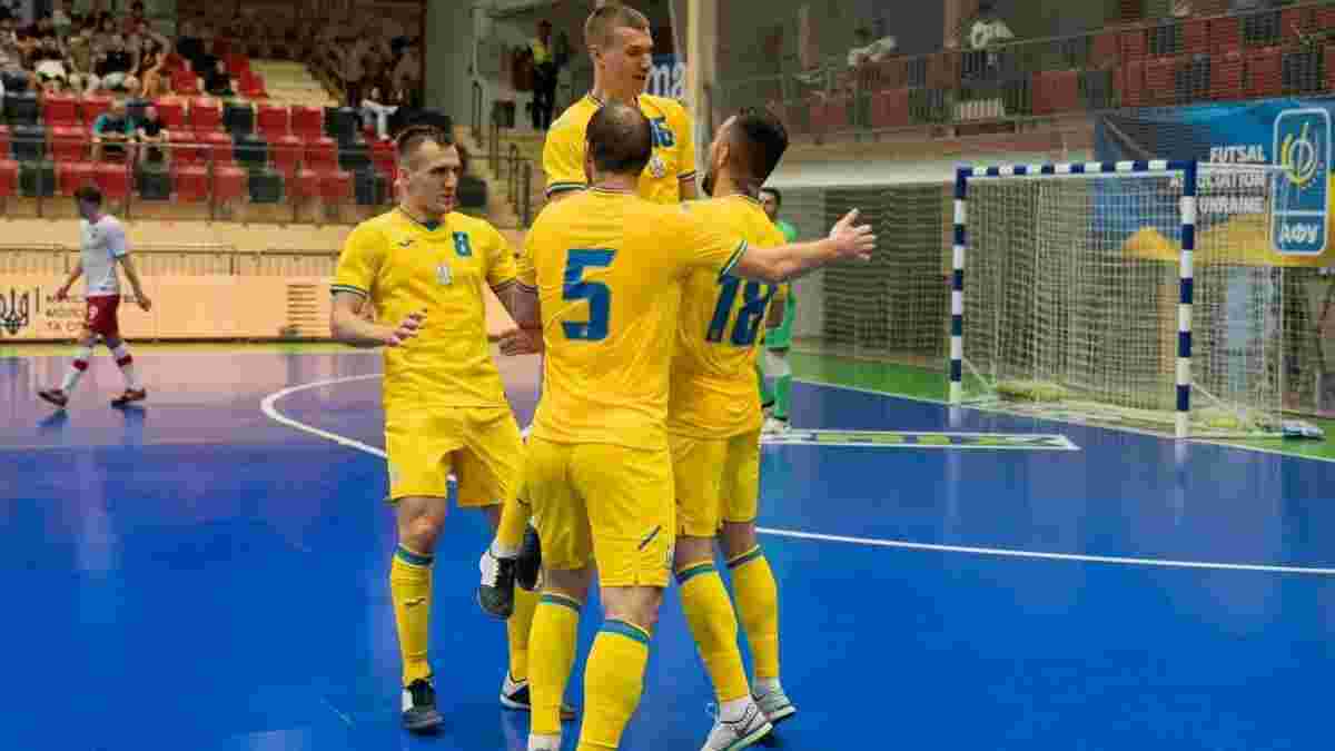 Украина – Бельгия: прямая видеотрансляция матча элит-раунда квалификации на ЧМ-2024 по футзалу