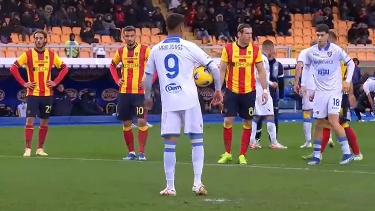 Лечче – Фрозіноне – 2:1 / Стоп-кадр з відео