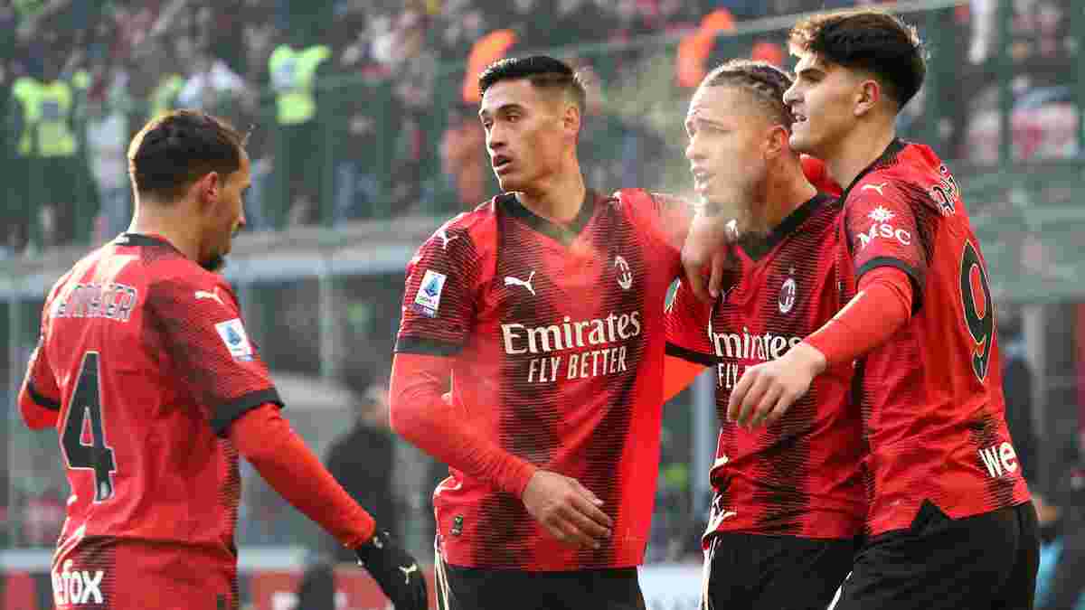 Милан разгромил Монцу – Рейндерс создал два эффектных взятия ворот, 18-летний дебютант открыл счет голам за "россонери"