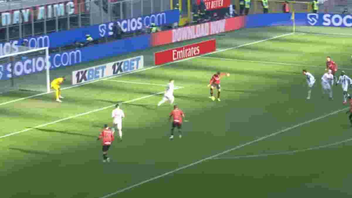 Роскошная комбинация и гол 18-летнего дебютанта в видеообзоре матча Милан – Монца – 3:0