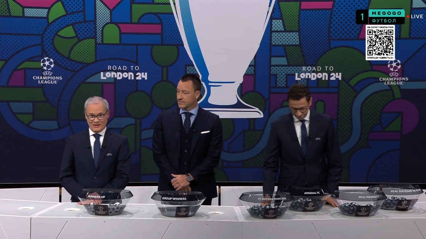 Результати жеребкування плей-офф Ліги чемпіонів 18 12 2023