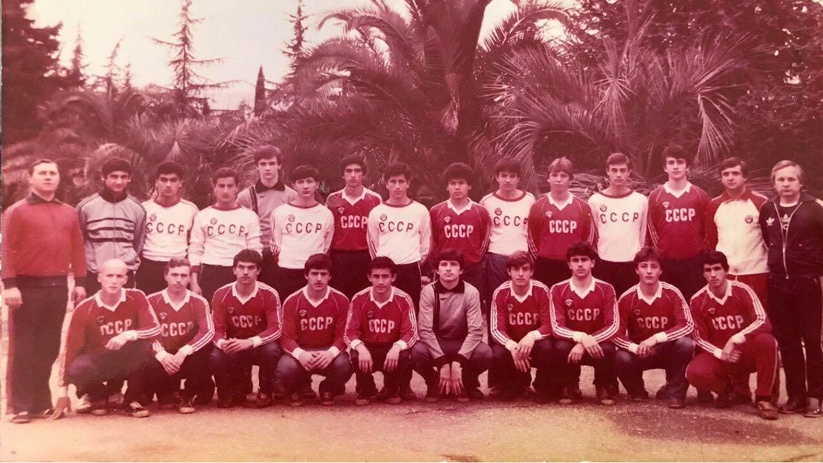 Микола Русин у складі збірної / Фото з архіву