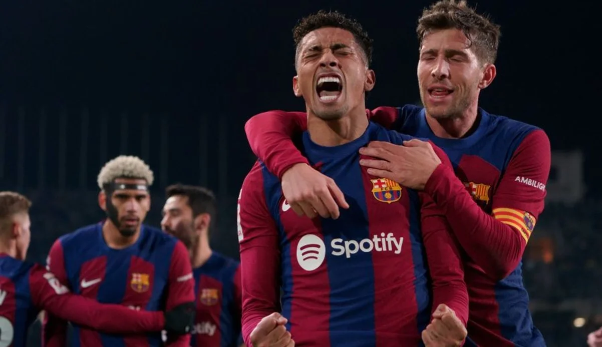 Гравці каталонців / фото: офіційний сайт Ла Ліги