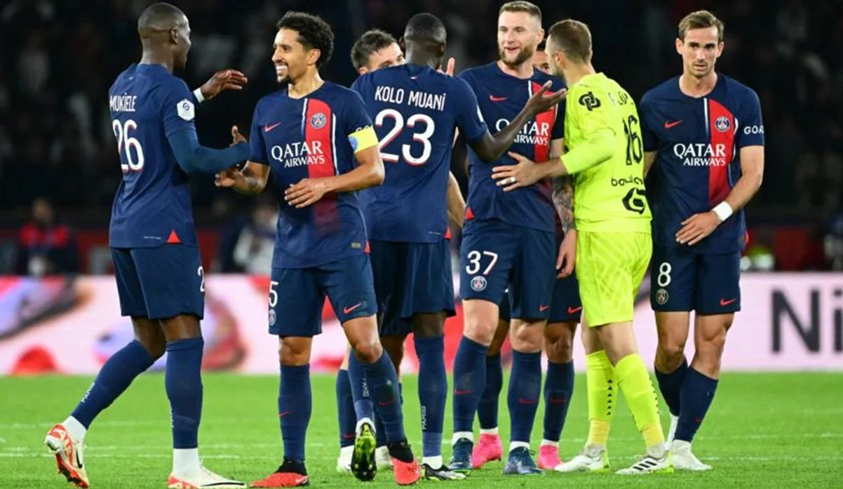 Гравці парижан / фото: F. Faugère/L'Équipe