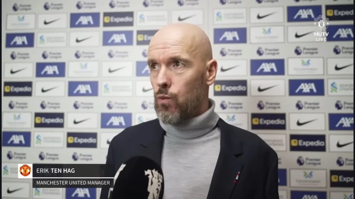 Эрик Тен Хаг / скриншот с пресс-конференции