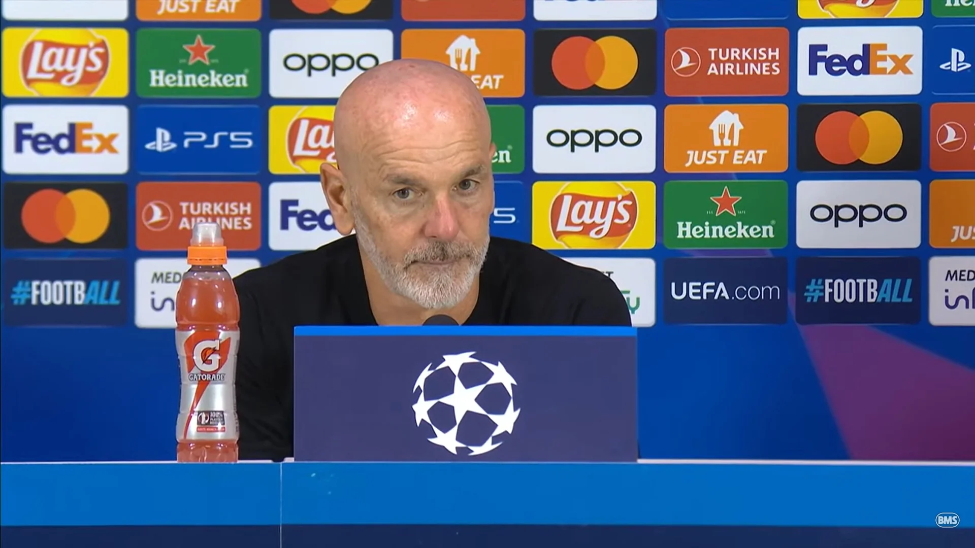 Стефано Пиоли / скриншот с пресс-конференции