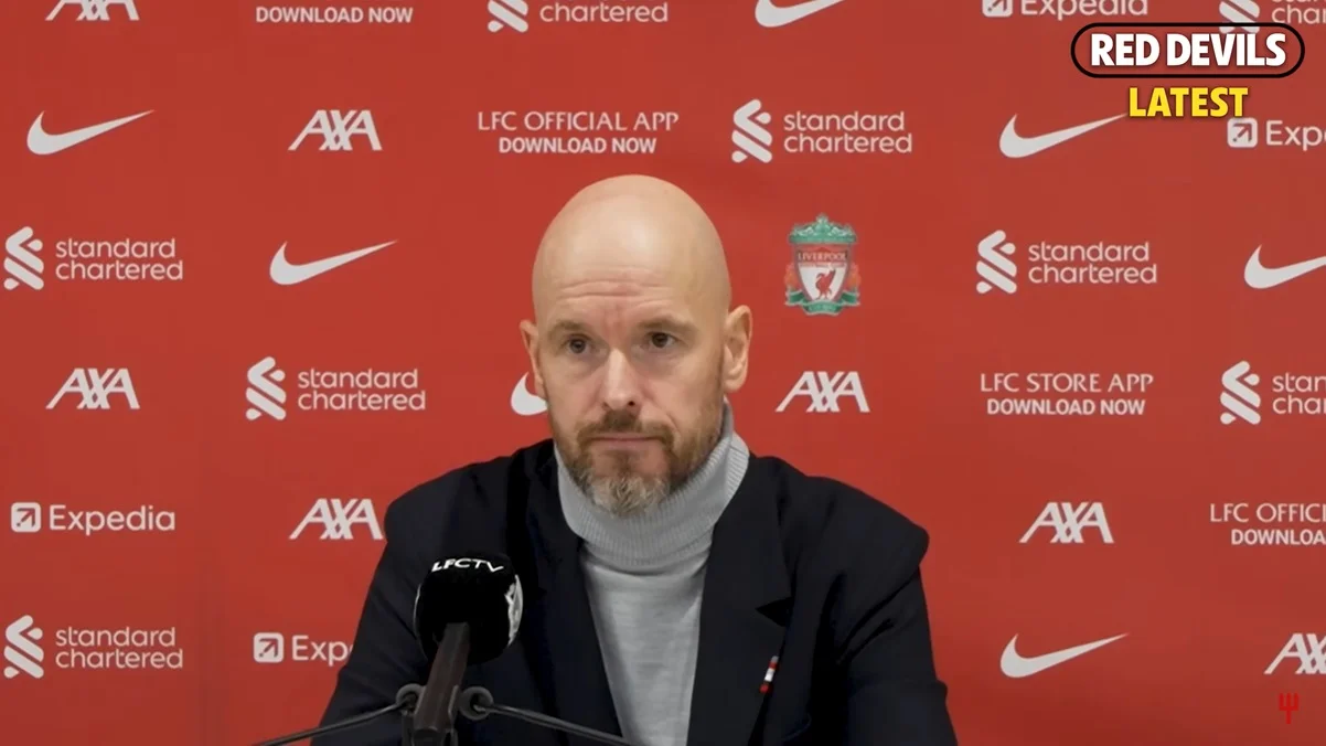 Эрик Тен Хаг / скриншот с пресс-конференции