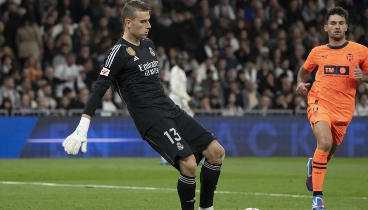 Андрій Лунін / фото: офіційний сайт Ла Ліги