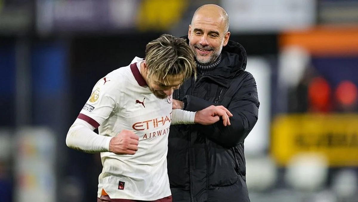 Гвардіола та Гріліш / Pro Shots