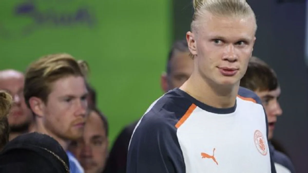 Эрлинг Холанд / фото: EFE/EPA/ALI HAIDER