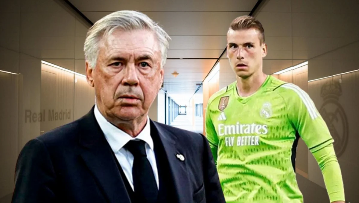 Андрій Лунін та Карло Анчелотті / Defensa Central