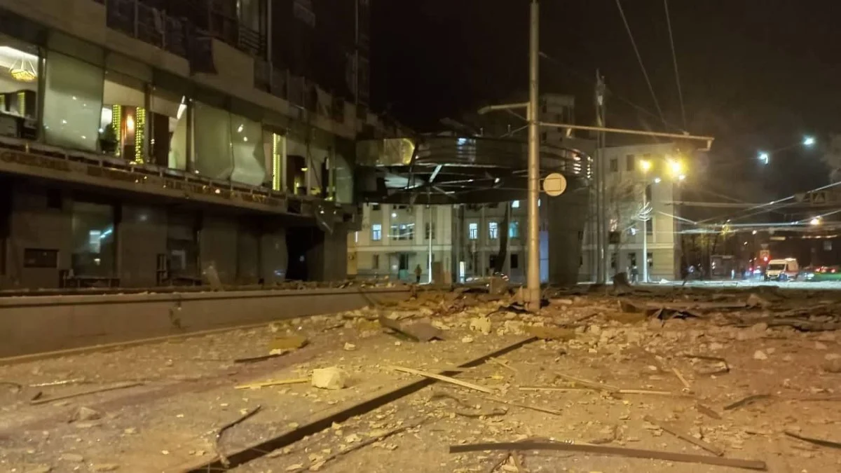 Последствия очередных обстрелов Харькова россиянами / Telegram-канал Львов | Новости | LEMBERG